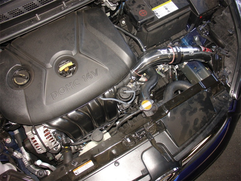 Injen SP1360P - INJSP1360P - Injen 11-12 Hyundai Elantra 1.8L 4cyl Polished Tuned C/A Intake w/MR Tech & Web Nano-Fiber Filter - Shipped in Europe - Tuningsupply.com