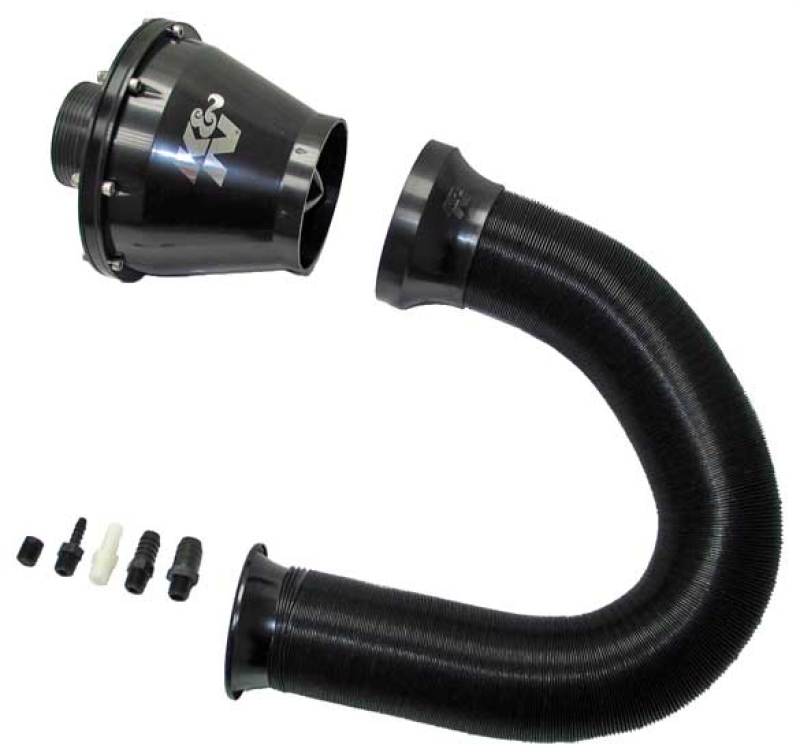 K&N Engineering RC-5052AB - KNNRC-5052AB - K&N Universal Apollo Black Cold Air Intake - 70mm OD FLG PP - Shipped in Europe - Tuningsupply.com