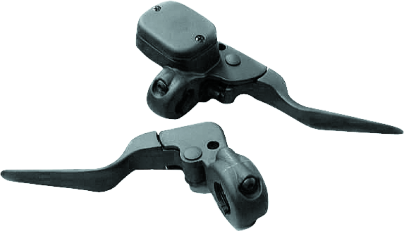 Bikers Choice 482707 - BKC482707 - Bikers Choice Black 9/16 Bore Custom Handlebar Control Kit 1 Inch Bar Cable Clutch No Switches - Shipped in Europe - Tuningsupply.com