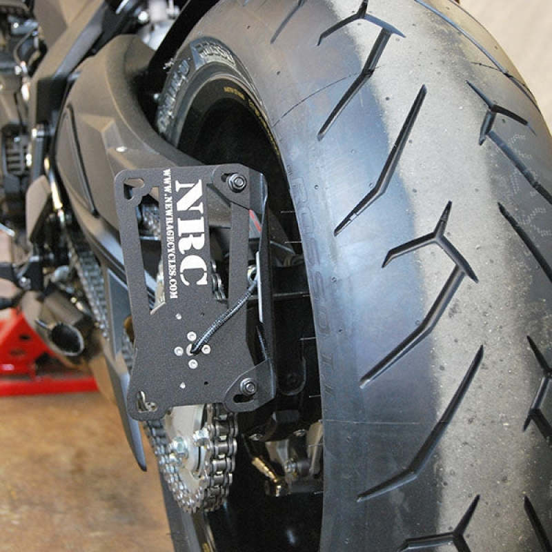 New Rage Cycles DRAG19-SIDE - NEWDRAG19-SIDE - New Rage Cycles 19+ MV Agusta Dragster 800 Side Mount License Plate - Shipped in Europe - Tuningsupply.com