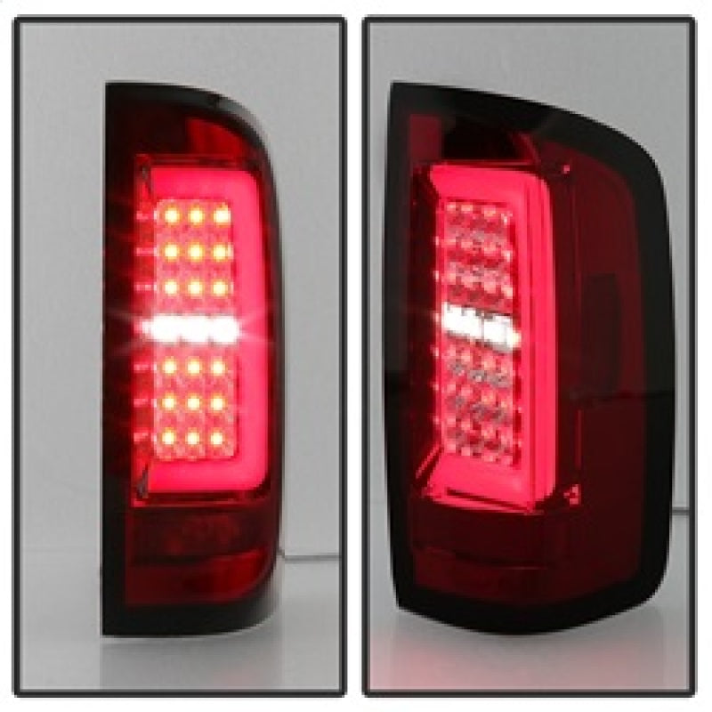 SPYDER 5085269 - SPY5085269 - Spyder Chevy Colorado 2015-2017 Light Bar LED Tail Lights - Red Clear ALT-YD-CCO15-LED-RC - Shipped in Europe - Tuningsupply.com