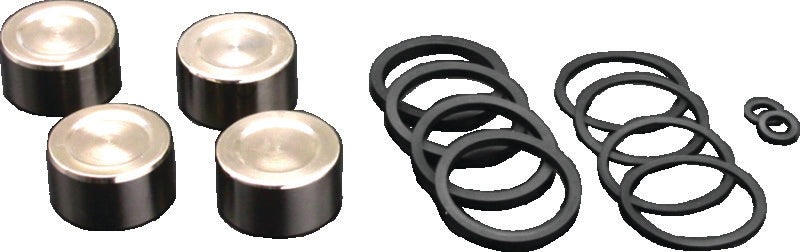 Bikers Choice 601663 - BKC601663 - Bikers Choice 00-14 Big Twin Front or Rear Caliper Piston & Seal Kit 4 Piston Exc. Brembo - Shipped in Europe - Tuningsupply.com