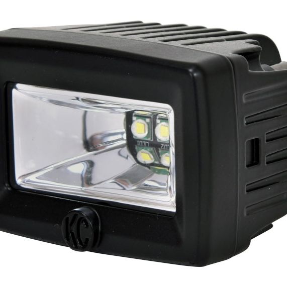 KC HiLiTES 519 - KCL519 - KC HiLiTES C-Series C2 LED 2in. Backup Area Flood Light 20w (Pair Pack System) - Black - Shipped in Europe - Tuningsupply.com