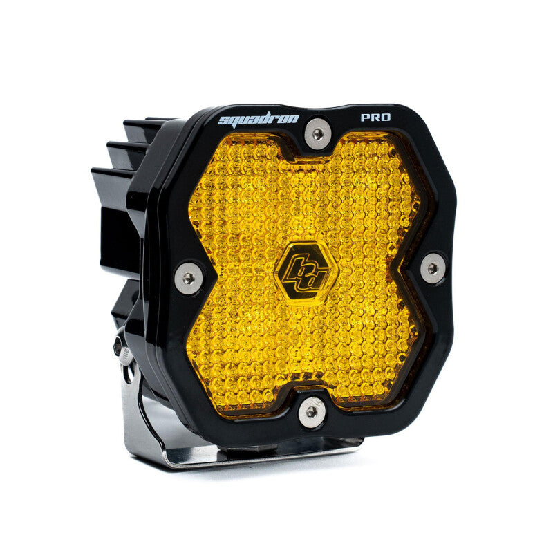 Baja Designs 4900162 - BAJ4900162 - Baja Designs Squadron 2.0 Pro LED Work/Scene (Single Light) - Baja Amber - Shipped in Europe - Tuningsupply.com