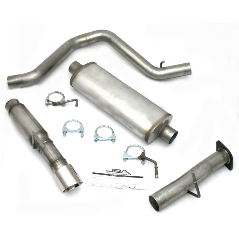 JBA - JBA40-3048 - JBA 07-08 Chevrolet Trail Blazer SS 6.0L 409SS Single Rear Exit Cat-Back Exhaust - Shipped in Europe - Tuningsupply.com