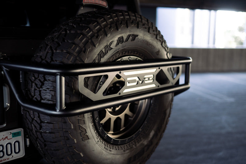 DV8 Offroad - DVETCBR-01 - DV8 Offroad 21-23 Ford Bronco Spare Tire Guard & Accessory Mount - Shipped in Europe - Tuningsupply.com