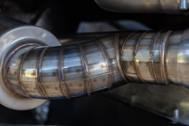 MBRP PS70413CF - MBRPS70413CF - MBRP 20-24 Chevrolet Corvette C8 3in Active Cat Back Quad Split Rear Exit Exhaust w/ AFM Sims - Shipped in Europe - Tuningsupply.com