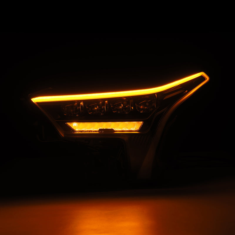 AlphaRex 880862 - ARX880862 - AlphaRex 22-23 Toyota Tundra NOVA-Series Headlights Black w/White DRL - Req 810029 OR 810030 - Shipped in Europe - Tuningsupply.com