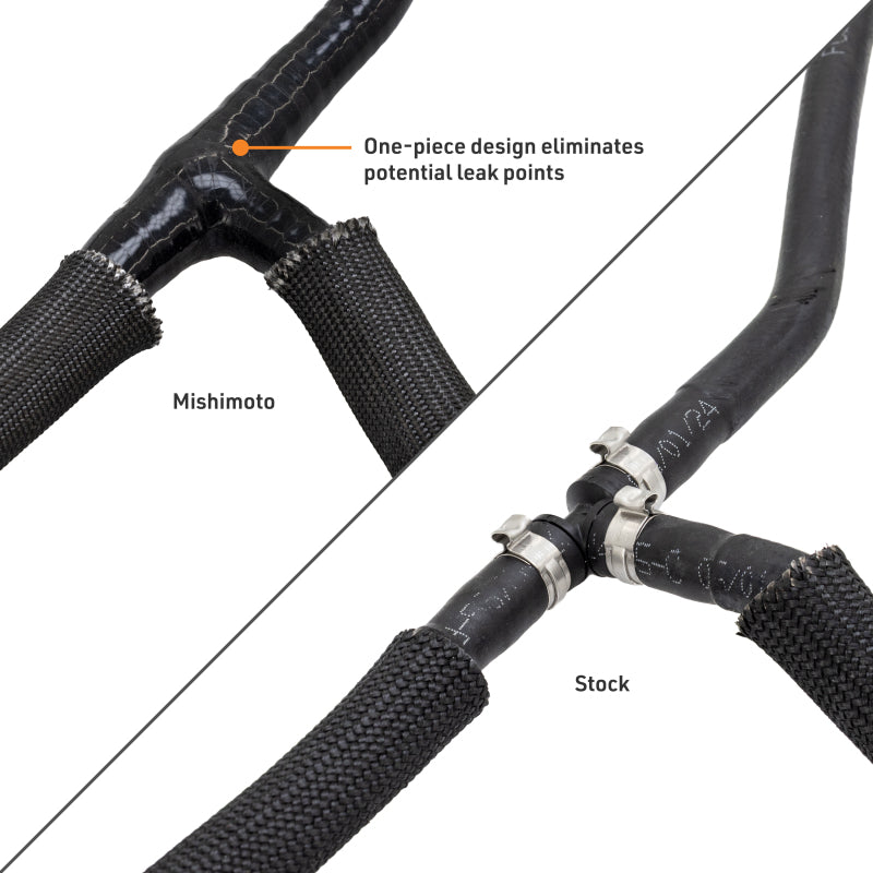 Mishimoto MMHOSE-F2D-20OV - MISMMHOSE-F2D-20OV - Mishimoto 20-24 Ford 6.7L Powerstroke Coolant Overflow Hose - Shipped in Europe - Tuningsupply.com