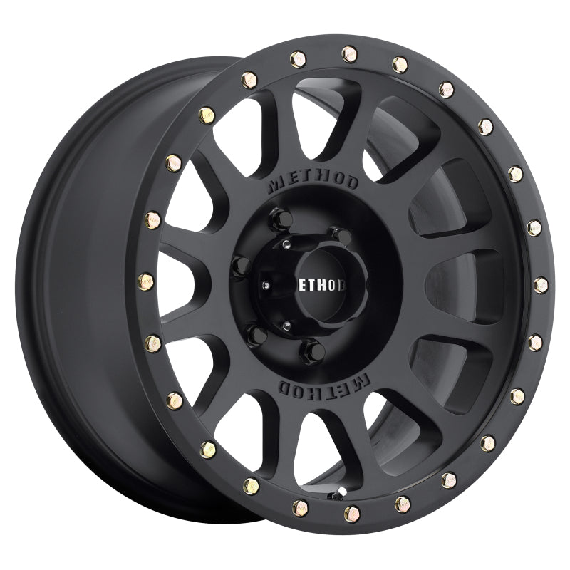 Method Wheels MR30589060518 - MRWMR30589060518 - Method MR305 NV 18x9 +18mm Offset 6x5.5 108mm CB Matte Black Wheel - Shipped in Europe - Tuningsupply.com