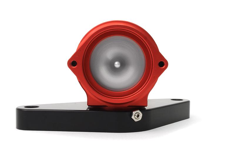 Perrin Performance PSP-TAC-600RD - PERPSP-TAC-600RD - PERRIN 02-07 Subaru WRX / 04-21 STI / 06-08 FXT Bypass/Blow Off Valve - Red - Shipped in Europe - Tuningsupply.com