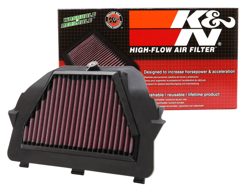 K&N Engineering YA-6008 - KNNYA-6008 - K&N 08-09 Yamaha YZF R6 Replacement Air Filter - Shipped in Europe - Tuningsupply.com
