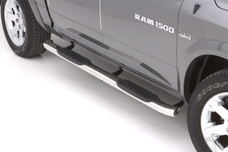 LUND 23785007 - LND23785007 - Lund 10-17 Dodge Ram 2500 Crew Cab 5in. Curved Oval SS Nerf Bars - Polished - Shipped in Europe - Tuningsupply.com