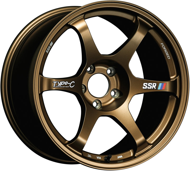 SSR F318950+4505CMC - SSRF318950+4505CMC - SSR Type-C Forged 18x9.5 +45 5/100 - Racing Bronze Wheel - Shipped in Europe - Tuningsupply.com