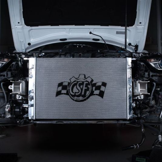 CSF 7091 - CSF7091 - CSF Audi B8 S4 & S5 High Performance All-Aluminum Radiator - Shipped in Europe - Tuningsupply.com