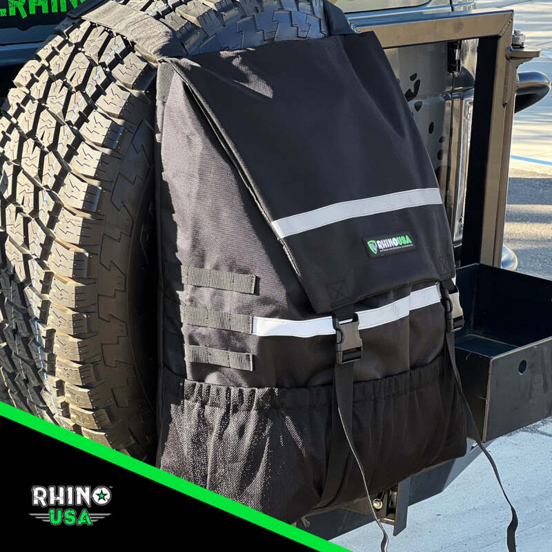 Rhino USA TIREBAG-BLK - RSATIREBAG-BLK - Rhino USA Spare Tire Trash Bag - Black - Shipped in Europe - Tuningsupply.com
