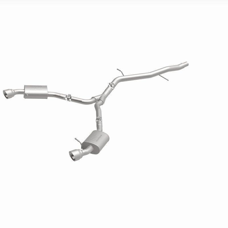 Magnaflow 19390 - MAG19390 - MagnaFlow 18-19 Audi A5 Dual Exit Polished Stainless CatBack Exhaust - 3in Main Piping Diameter - Shipped in Europe - Tuningsupply.com