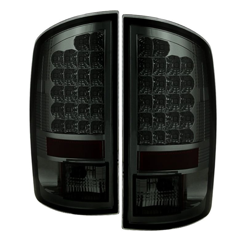 SPYDER 5002655 - SPY5002655 - Spyder Dodge Ram 07-08 1500/Ram 07-09 2500/3500 LED Tail Lights Smoke ALT-YD-DRAM06-LED-SM - Shipped in Europe - Tuningsupply.com