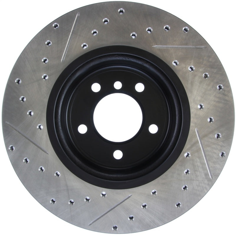 Stoptech 127.34104L - STO127.34104L - StopTech Slotted & Drilled Sport Brake Rotor - Shipped in Europe - Tuningsupply.com
