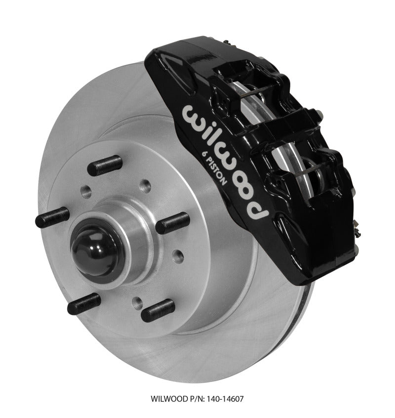 Wilwood 140-14607 - WIL140-14607 - Wilwood Dynapro 6 Front Kit 11.75 Rotor Black 57-67 Ford F100 - Shipped in Europe - Tuningsupply.com