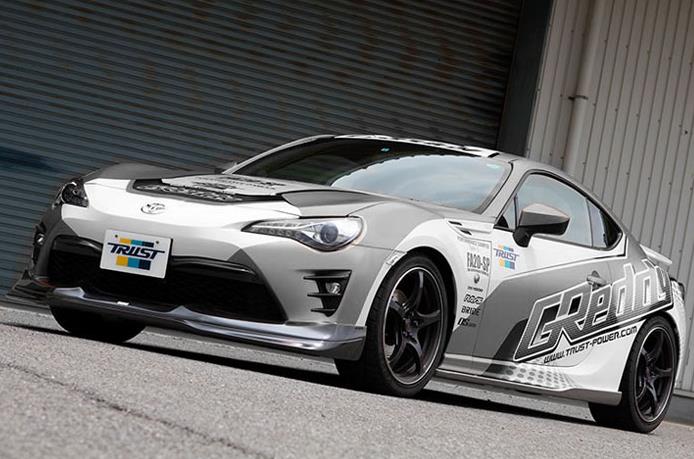 GReddy - GRE17010099 - GReddy 17-20 Toyota 86 GRacer Front Lip Spoiler - Shipped in Europe - Tuningsupply.com