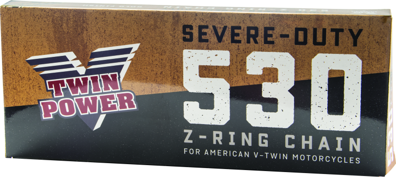 TwinPower 435236 - TWP435236 - Twin Power Z Ring Chain 530 X 120 Gold - Shipped in Europe - Tuningsupply.com