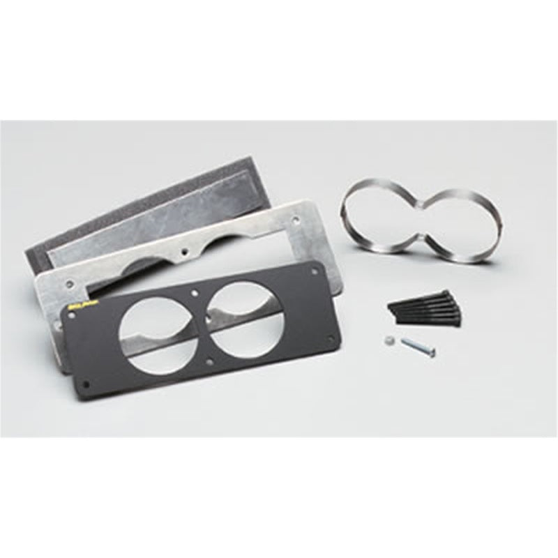 AutoMeter 50102 - ATM50102 - Autometer 87-93 Ford Mustang Black Dual Gauge Cage - Shipped in Europe - Tuningsupply.com