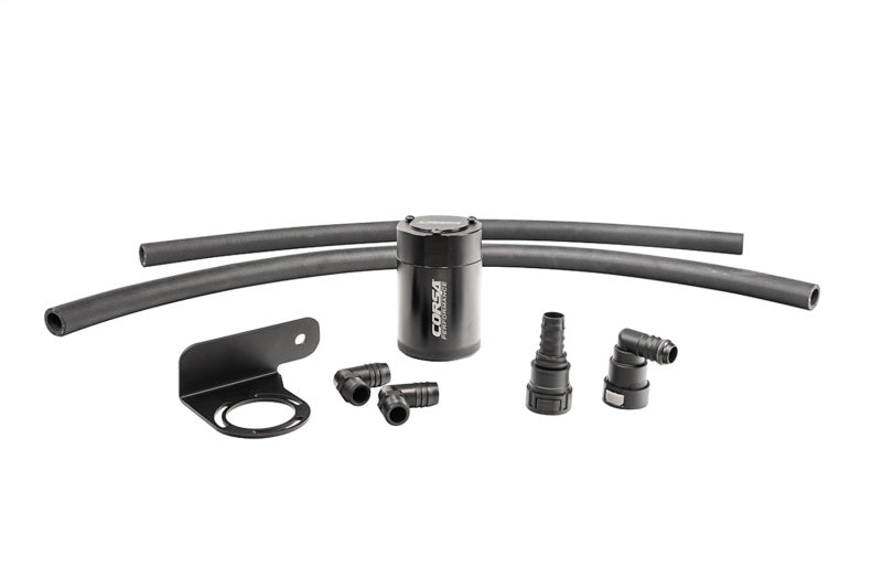CORSA Performance CC0009 - CORCC0009 - Corsa 2015-2025 Ford F-150 5.0L V8 (Auto) Aluminum Oil Catch Can w/Mounting Bracket - Shipped in Europe - Tuningsupply.com
