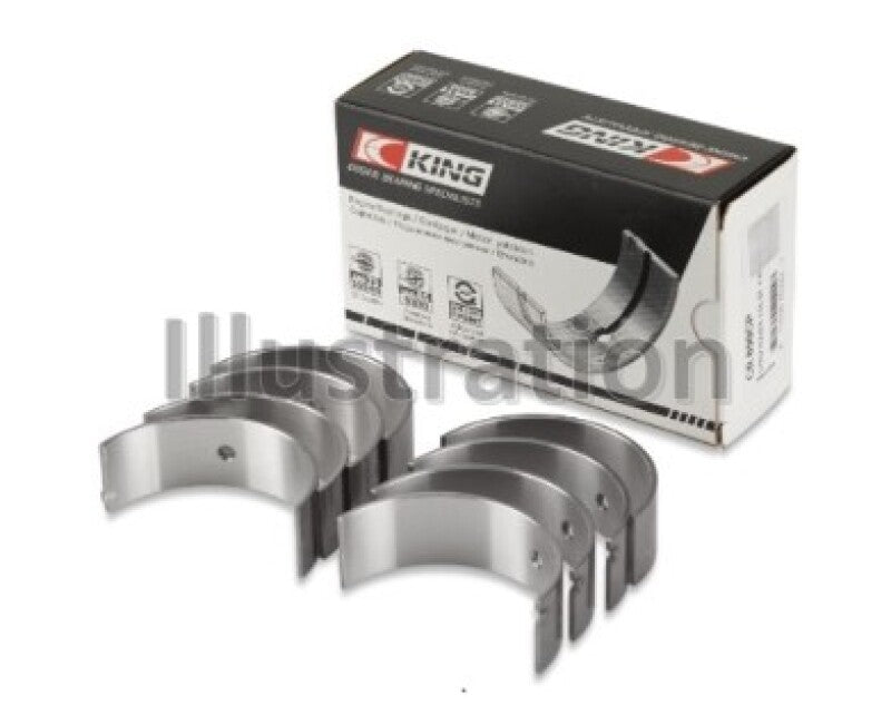 King Engine Bearings GCR4624SM0.75 - KINGCR4624SM0.75 - King Engine Bearings Hyundai G4KE / G4KC (Size +075) Rod Bearings (Set of 4) - Shipped in Europe - Tuningsupply.com