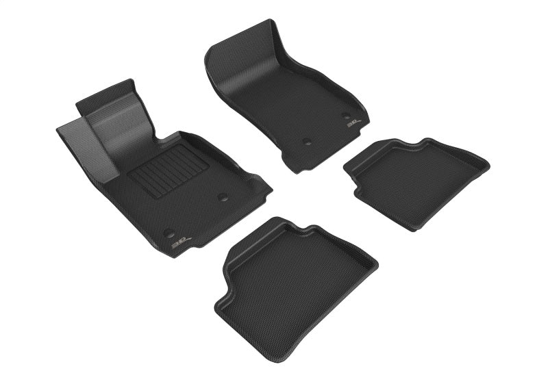 3D MAXpider L1BM03601509 - ACEL1BM03601509 - 3D MAXpider 12-19 BMW 1 Series Kagu Floor Mat- Black R1 R2 - Shipped in Europe - Tuningsupply.com