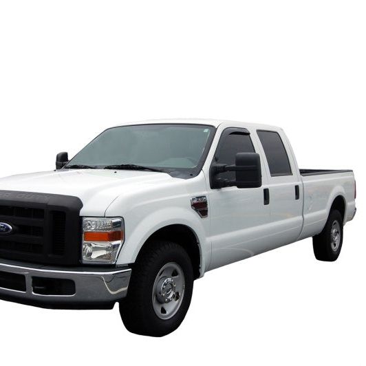 AVS 92503 - AVS92503 - AVS 99-16 Ford F-250 Standard Cab Ventvisor Outside Mount Window Deflectors 2pc - Smoke - Shipped in Europe - Tuningsupply.com