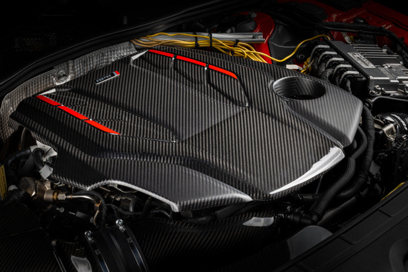 APR MS100255 - APRMS100255 - APR 19-24 Audi A6 Quattro/S4/S5/S5 Sportback/S6/RS5 EA839 (B9) 2.9T/3.0T Carbon Fiber Engine Cover - Shipped in Europe - Tuningsupply.com