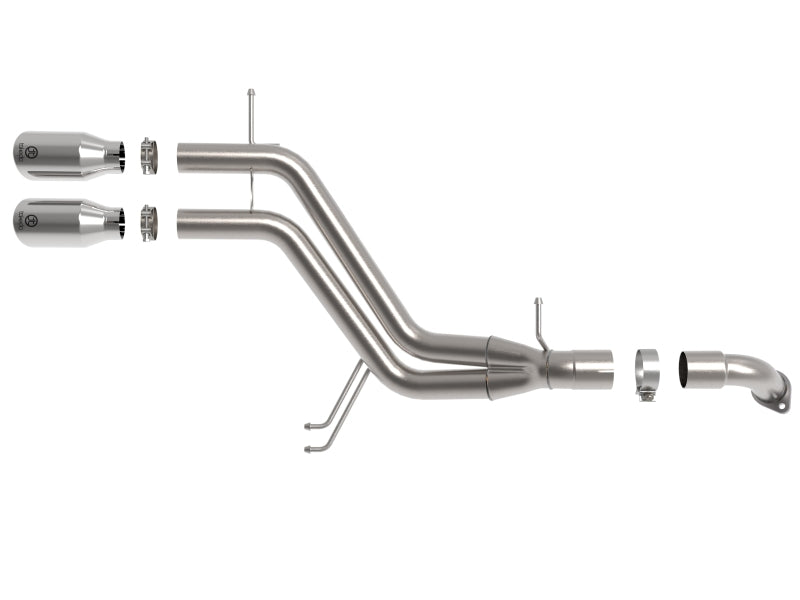 aFe 49-37019-P - AFE49-37019-P - aFe Takeda 13-17 Hyundai Veloster L4-1.6L 2-1/2in 304 SS Axle-Back Exhaust w/ Polished Tips - Shipped in Europe - Tuningsupply.com