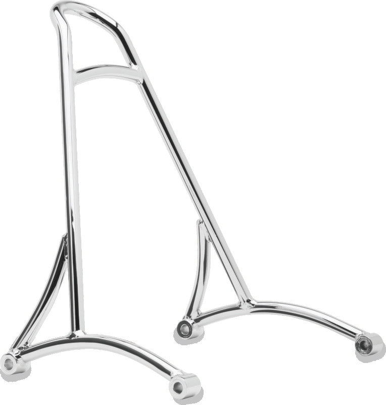 Burly Brand B13-1504C - BURB13-1504C - Burly Brand Short Sissy Bar 13in - Chrome - Shipped in Europe - Tuningsupply.com
