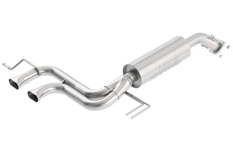Borla 11821 - BOR11821 - Borla 12-14 Veloster 1.6L AT/MT FWD 2dr 2.25in No Tips SS Exhaust (rear section only) - Shipped in Europe - Tuningsupply.com