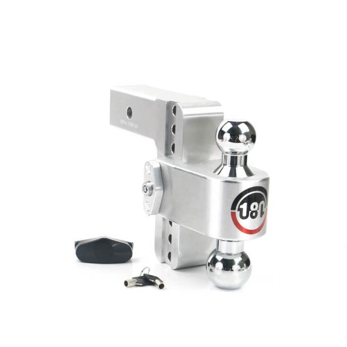 Weigh Safe CTB6-2.5 - WEICTB6-2.5 - Weigh Safe 180 Hitch 6in Drop Hitch & 2.5in Shank (10K/18.5K GTWR) - Aluminum - Shipped in Europe - Tuningsupply.com