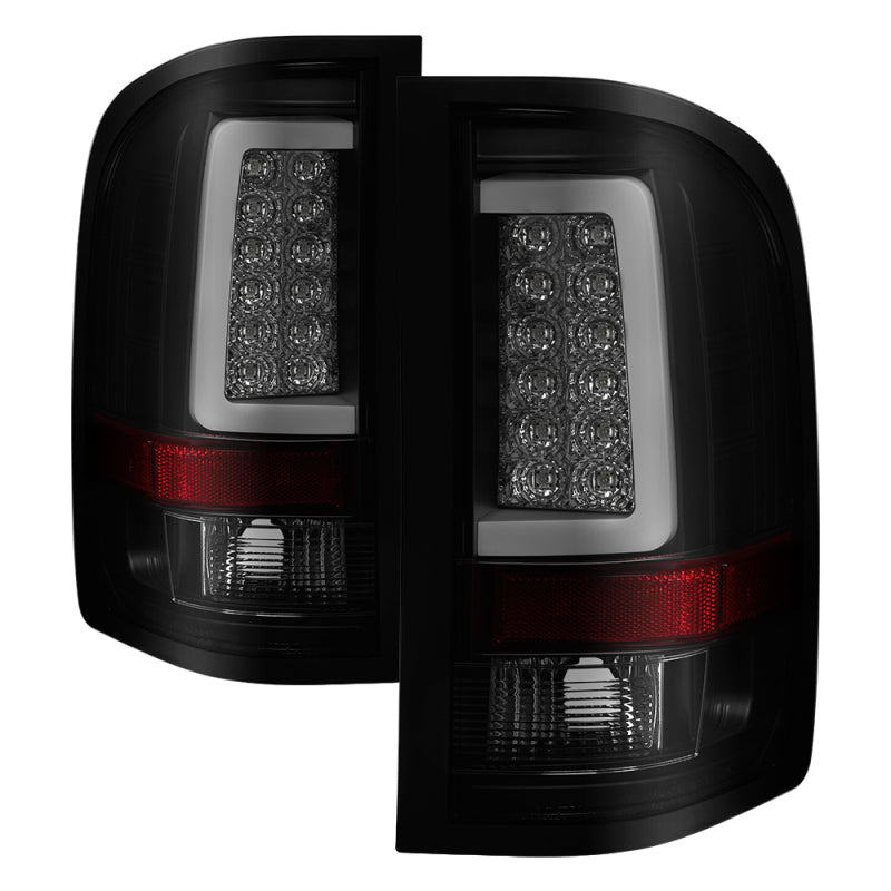 SPYDER 5084095 - SPY5084095 - Spyder 07-13 Silverado (Will Not Work w/2010 921 Bulb)V3 Tail Lights Blk Smk ALT-YD-CS07V3-LBLED-BSM - Shipped in Europe - Tuningsupply.com