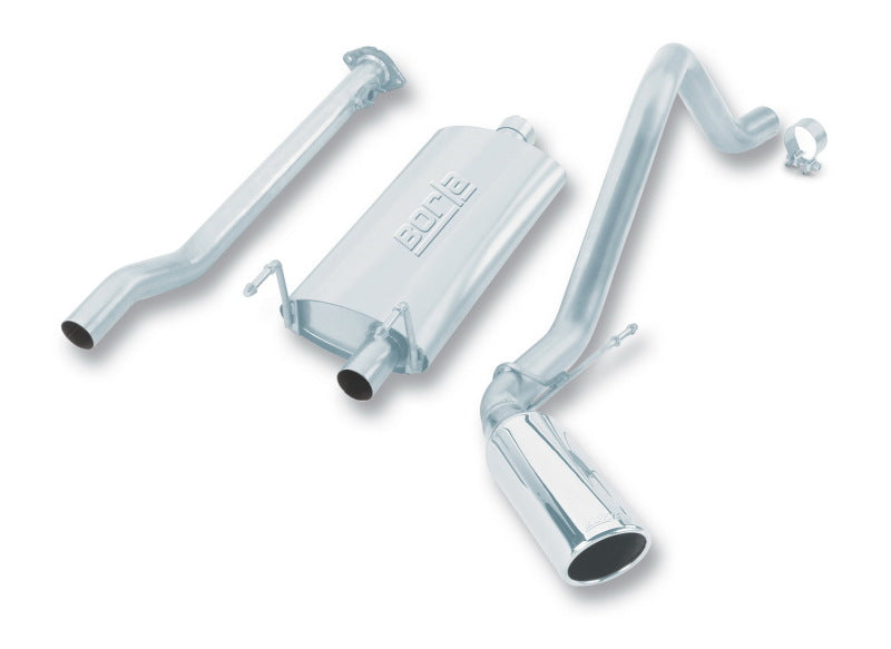 Borla 14945 - BOR14945 - Borla 00-04 Toyota Tacoma Pre-Runner 3.4L V6 4WD 2Dr EC/SB SS Catback Truck Side Exit Exhaust - Shipped in Europe - Tuningsupply.com