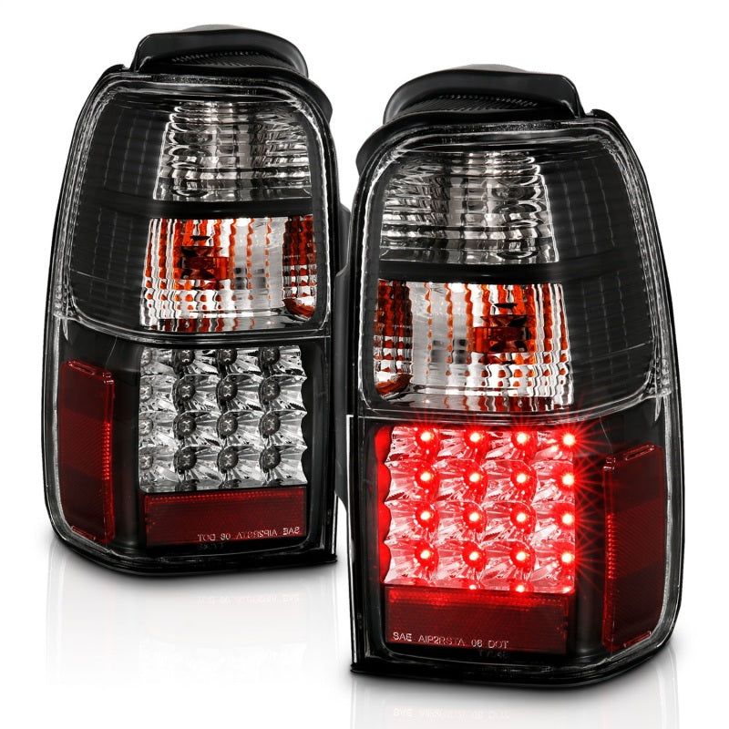 ANZO 311099 - ANZ311099 - ANZO 2001-2002 Toyota 4 Runner LED Taillights Black - Shipped in Europe - Tuningsupply.com