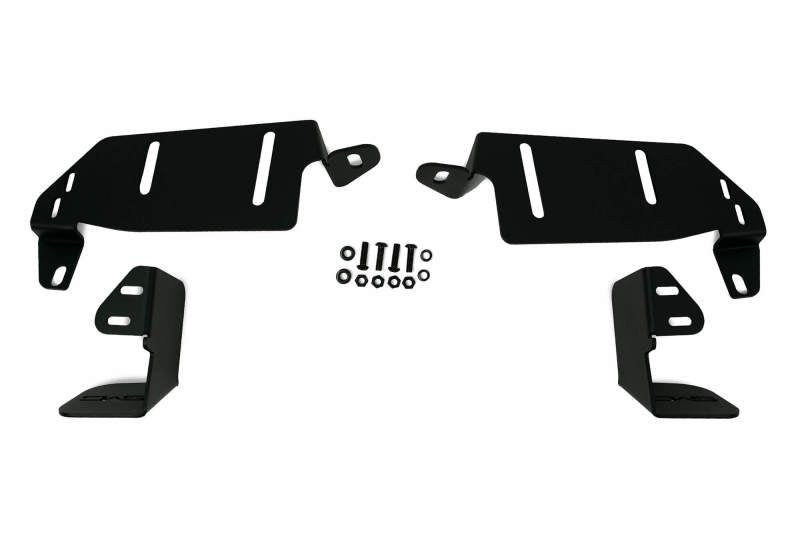 DV8 Offroad LBBR-05 - DVELBBR-05 - DV8 Offroad 21-22 Ford Bronco Factory Bumper Pocket Light Mount (Pair) 3in LED Pod Lights - Shipped in Europe - Tuningsupply.com