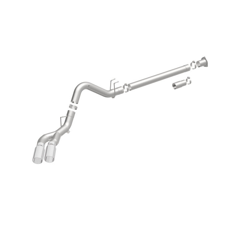 Magnaflow 17873 - MAG17873 - MagnaFlow 08-17 Ford F-250/F-350/F-450 4.6L/6.7 DPF-Back SS 4in Dual Single Passenger Side Rear Exit - Shipped in Europe - Tuningsupply.com