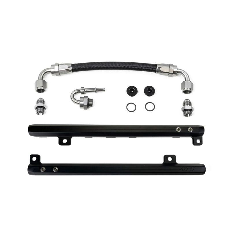 DeatschWerks 7-305 - DWK7-305 - DeatschWerks Ford 4.6 3-Valve Fuel Rails with Crossover - Shipped in Europe - Tuningsupply.com