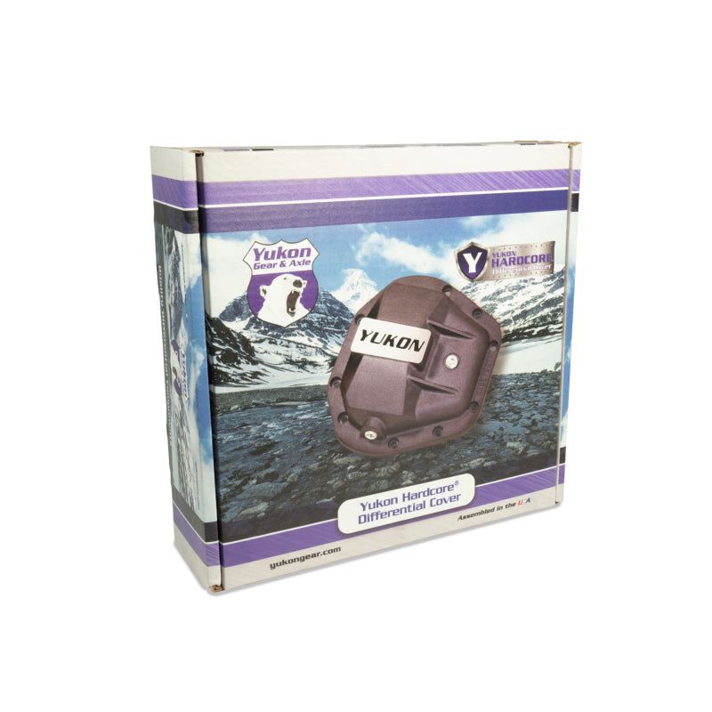 Yukon Gear & Axle YHCC-D44 - YUKYHCC-D44 - Yukon Gear Hardcore Diff Cover for Dana 44 - Nodular Iron Yukon Cover - Shipped in Europe - Tuningsupply.com
