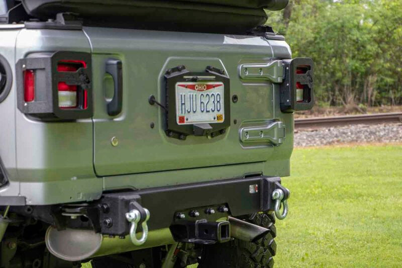 Fishbone Offroad FB22179 - FBOFB22179 - Fishbone Offroad For 2018+ Jeep Wrangler JL Rear Bumper Delete - Shipped in Europe - Tuningsupply.com