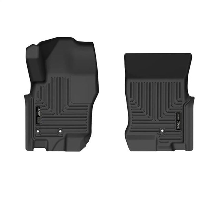 Husky Liners 13511 - HSL13511 - Husky Liners 08-21 Nissan Frontier Crew Cab WeatherBeater Front Row Black Floor Liners - Shipped in Europe - Tuningsupply.com