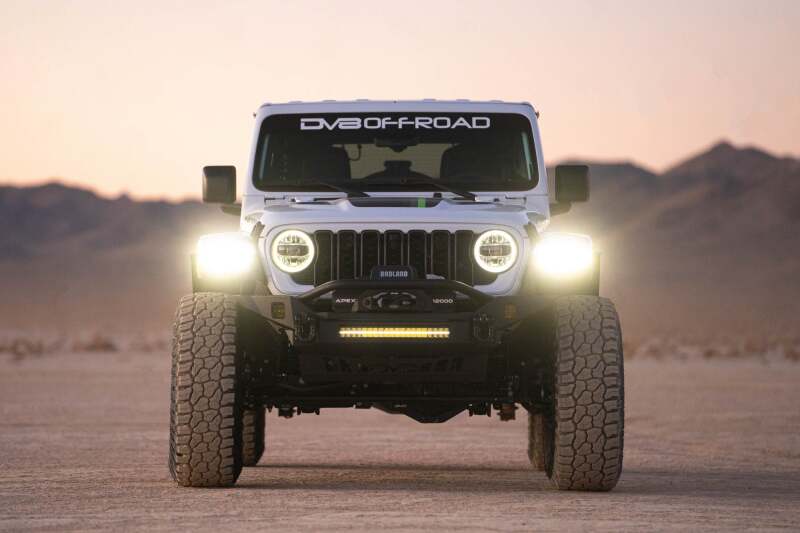DV8 Offroad BE20EW200W-H - DVEBE20EW200W-H - DV8 Offroad Elite Series 20in Dual Row Light Bar w/ Accent Light - Shipped in Europe - Tuningsupply.com