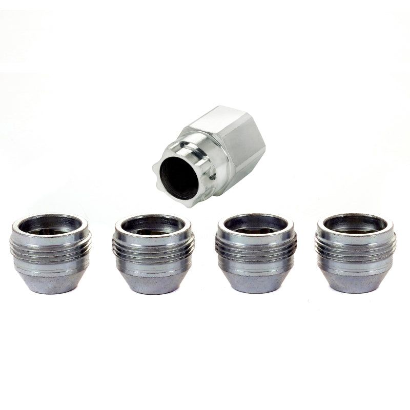 McGard 24019 - MCG24019 - McGard Wheel Lock Nut Set - 4pk. (Under Hub Cap / Cone Seat) M14X1.5 / 22mm Hex / .893in. Length - Shipped in Europe - Tuningsupply.com