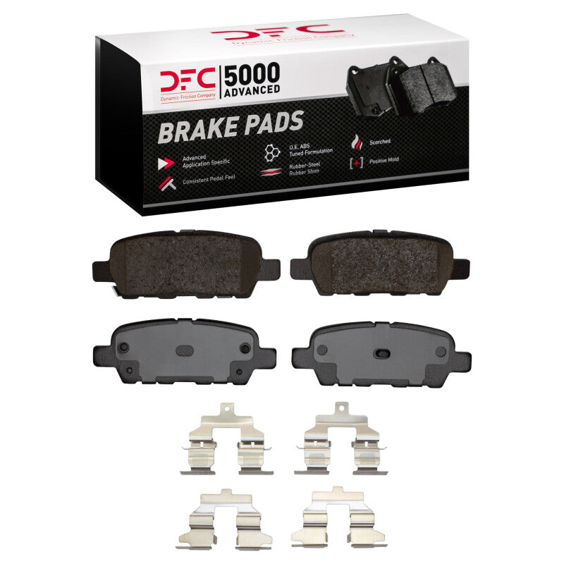 DFC 1551-0905-01 - DFC1551-0905-01 - DFC 02-25 Nissan Maxima Rear 5000 Advanced Ceramic Brake Pads and Hardware Kit - Shipped in Europe - Tuningsupply.com