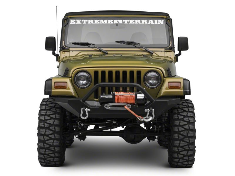 Raxiom J106746 - RAXJ106746 - Raxiom 97-06 Jeep Wrangler TJ 50-In LED Light Bar Windshield Mount w/ Auxiliary Bracket - Shipped in Europe - Tuningsupply.com