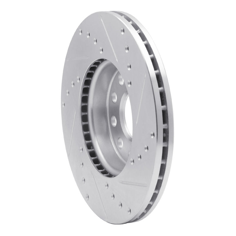 R1 Concepts 631-74028L - RNC631-74028L - R1 05-25 Audi A3 (Mexico) Front Left Drilled & Slotted Silver Brake Rotor - Shipped in Europe - Tuningsupply.com